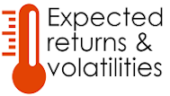 Expected returns and volatilities
